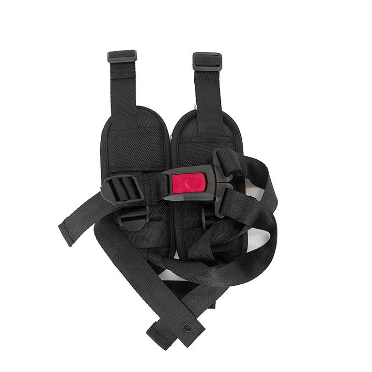 Arnés de tres puntos Carqon negro, 2x