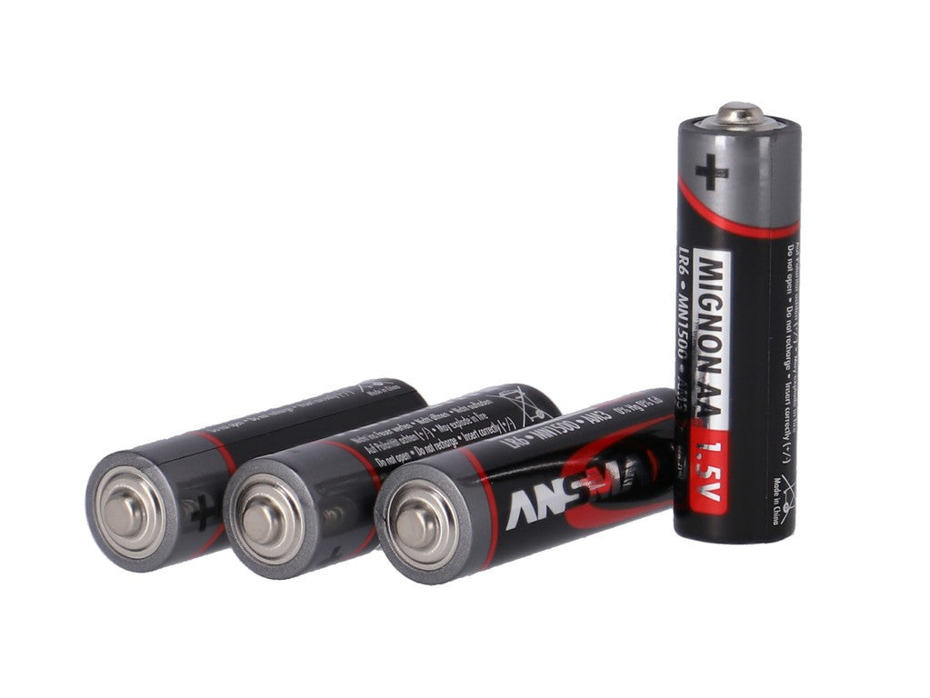 Batteria Ansmann RED Mignon LR6 alcalina, 1,5 V, MN1500, 4 pezzi