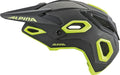 Alpina Rootage Helm, matt schwarz/fluoreszierend gelb, Größe 52-57 cm