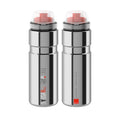 Borraccia Elite Syssa Race 750ml, argento lucido, acciaio inox
