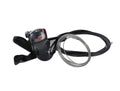Rapidfire-Schalthebel, Nexus SL7S50, 7-Gang-Nabe, Kabel, 2100 mm, Schwarz