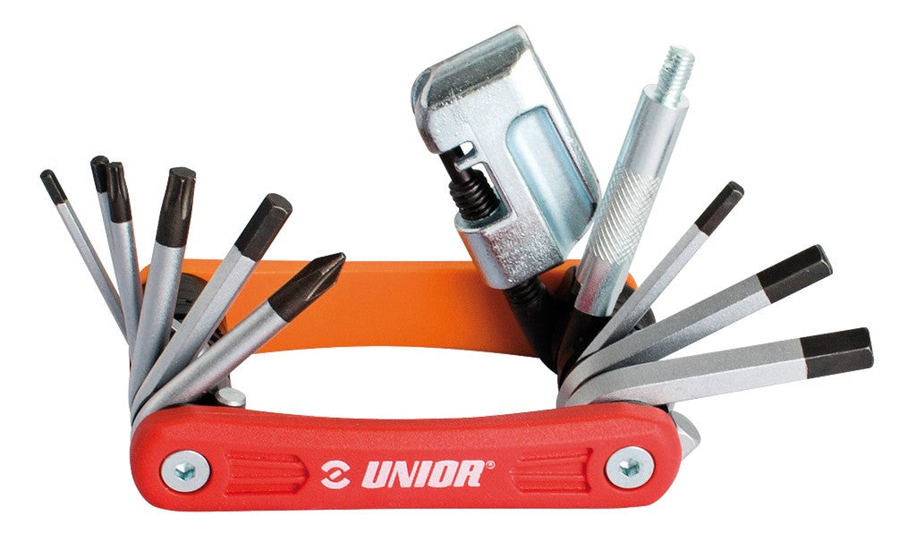 Multitool Unior Euro13 rosso, 13 funzioni, 1655EURO13-US