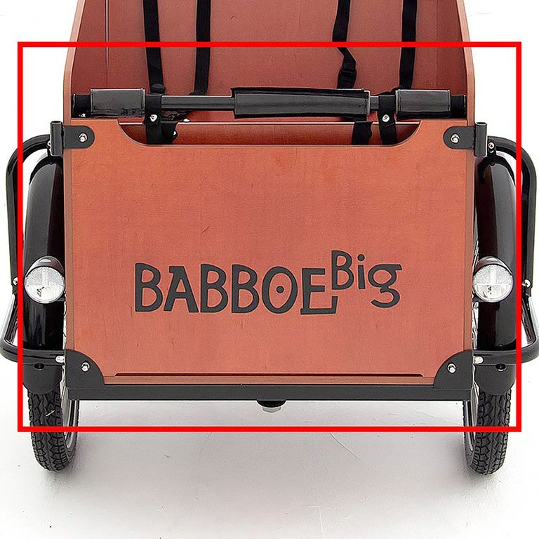 Pannello lato anteriore Babboe Big, legno
