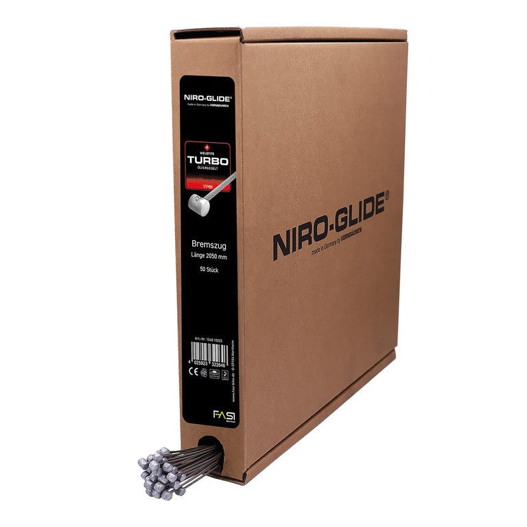 Innenkabelanschluss, Edelstahl, Quernippel 2050 mm, Ø 1,5 mm, 50 Stück pro Packung