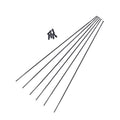Kit de radios DT Swiss XMC1200 Spl.27.5/30 del año modelo 20, RA + RP, negro