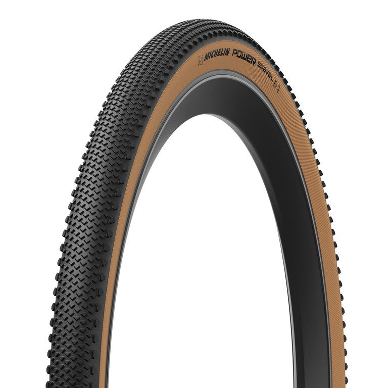 Neumático plegable Michelin Power Gravel de 28 pulgadas, 700x35C, 35-622, negro/clásico TLR