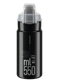 Borraccia Elite Jet Plus 550ml, nero/grigio, polietilene