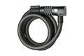 Lucch. a cavo AXA Resolute 180/15 Code lung. 180cm, Ø15mm, nero