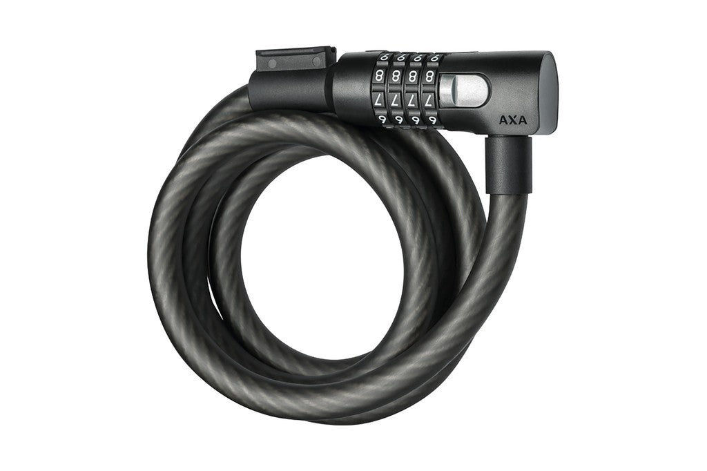 Lucch. a cavo AXA Resolute 180/15 Code lung. 180cm, Ø15mm, nero