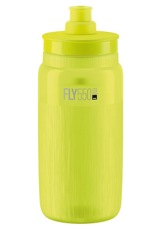 Borraccia Elite Fly Tex 550ml, giallo fluo