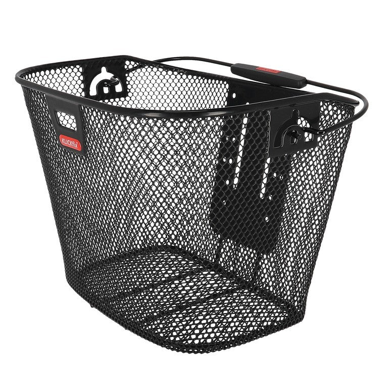 Cestino ant. KLICKfix Uni 35x26x25cm, nr, m.str., c.clip luci