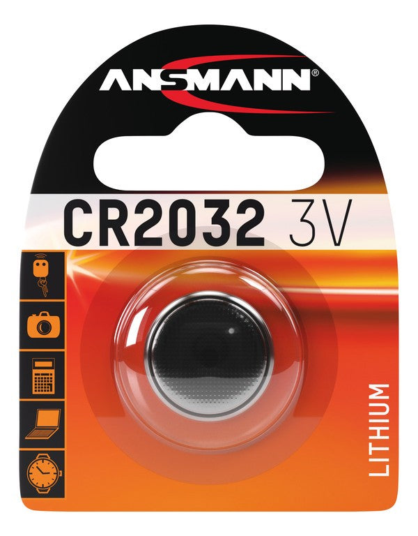 Batteria Ansmann a bottone CR2032 litio, 3V