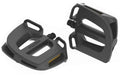 Pedale in plastica Ergotec EP-2 nero, 9/16", con riflettori