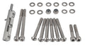 Lucchetto a cerniera Carqon HL-106 argento, destra