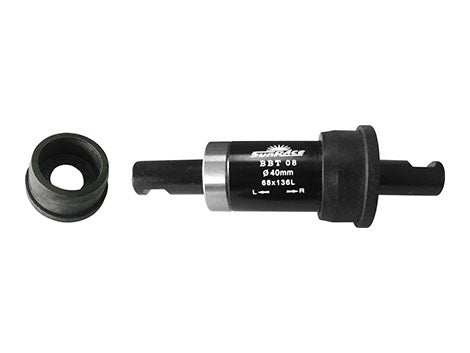 SUNRACE BBT08 - 68/40/136mm da riparazione non filettato - acciaio, PUSH-IN
