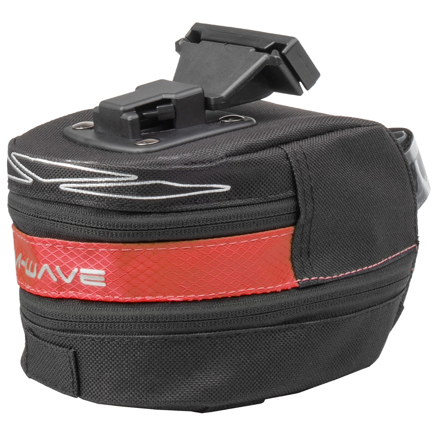 M-WAVE clip-on saddle bag red