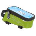M-WAVE top tube bag for smartphone green