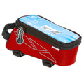 M-WAVE top tube bag for smartphone red