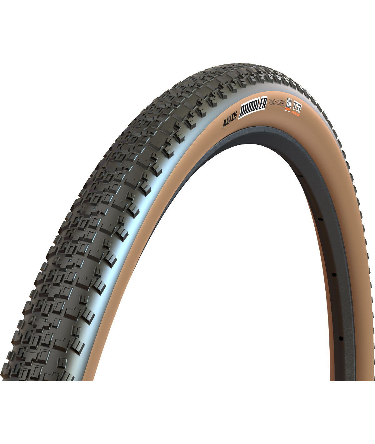 MAXXIS RAMBLER 700x38c TLR schwarz/transparent 60TPI