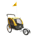 M-WAVE Rimorchio portapacchi / per bambini/ jogging Stalwart Kid 3in1