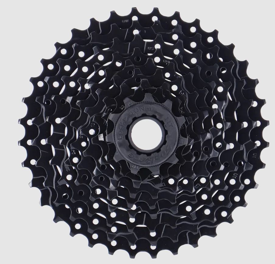 Cassette SunRace CSM98 de 9 velocidades y 11-36 dientes, completo Shimano, color negro