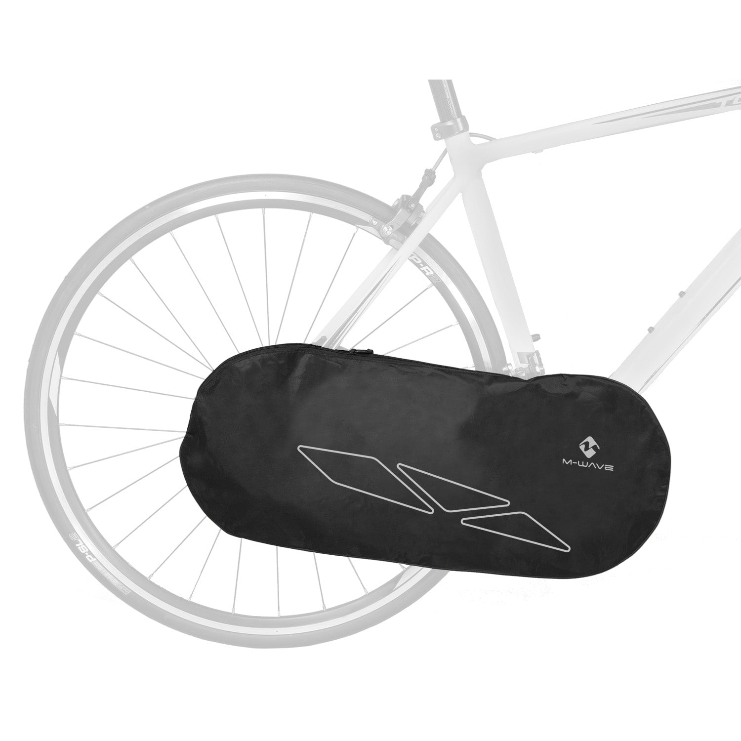 M-WAVE protection bag for drivetrain (crankset frontderailleur cassette reardera
