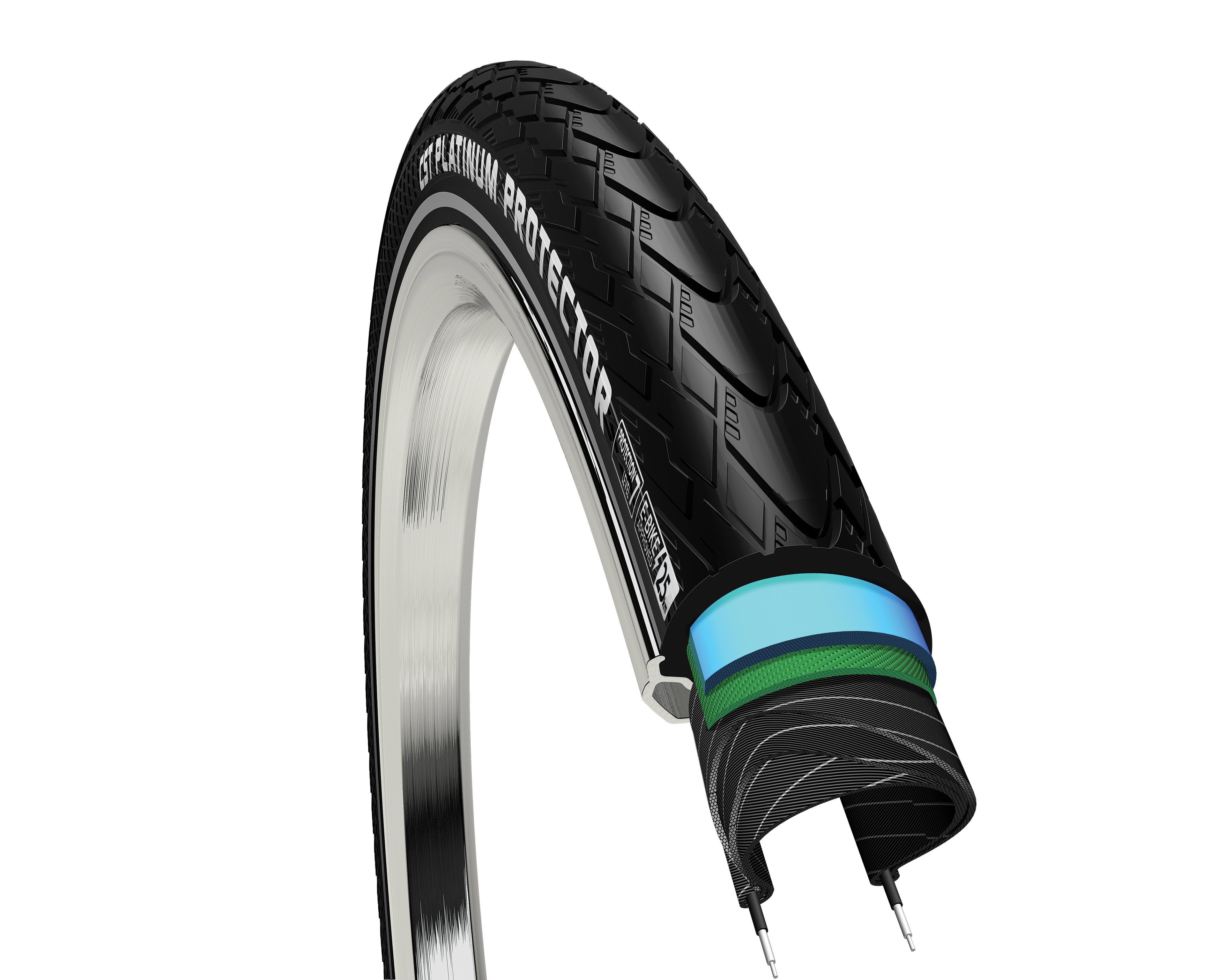 CST Premium PLATINUM PROTECTOR 700x38 E-Bike approved 50Km/h - C1920