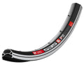Llanta DT Swiss 535 de 28", negra, 32 agujeros, 622-19, LV 6,5 mm