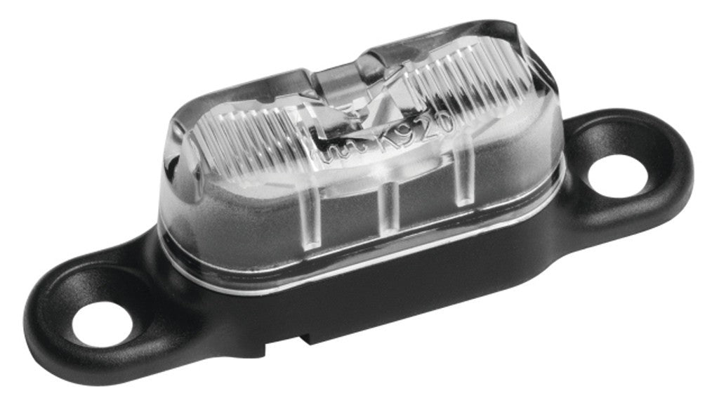 Dynamisches LED-Rücklicht B&amp;M Line Small Plus, Gepäckträgermontage 50 mm