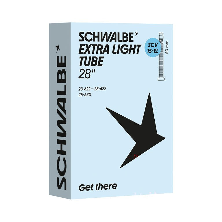 Cam. aria Schwalbe SCV15-EL extralight 28x0.90-1.10" 23/28-622/630 SCV sw 60mm