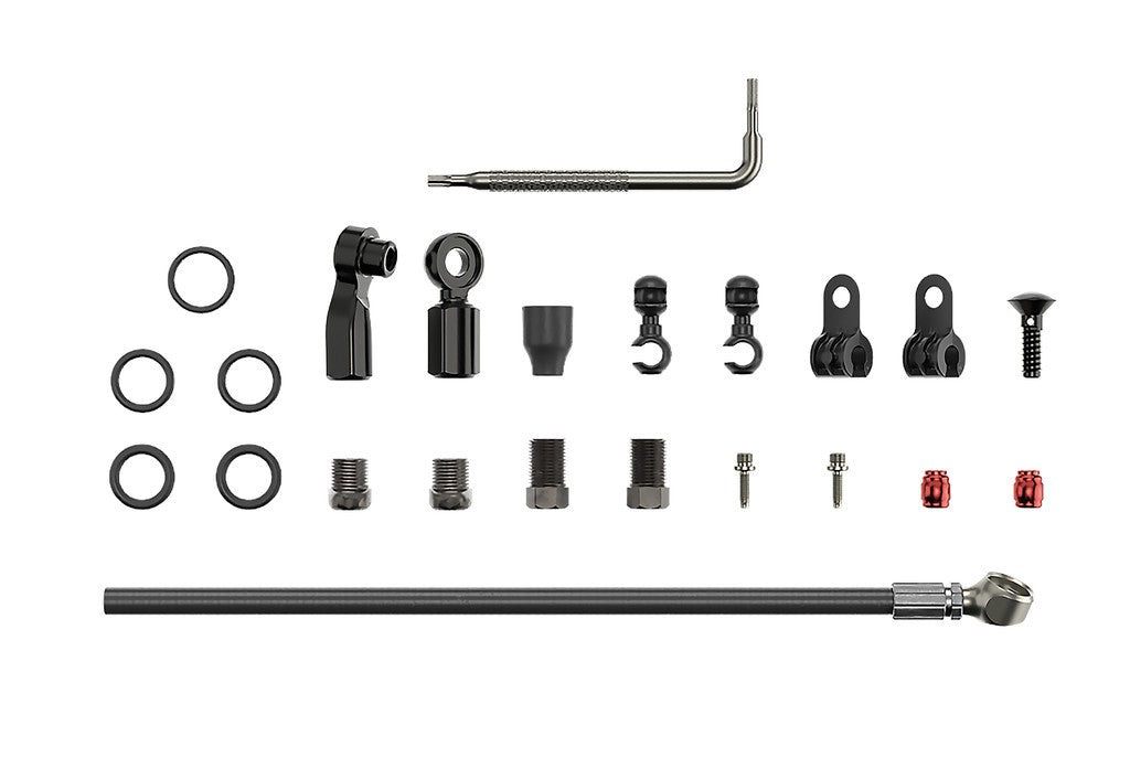 Kit de cables de freno de disco SRAM Negro Rojo/Force/Rival22, Force1/CX1, Apex1HRD, S7