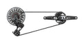 Satz gr. cam. SRAM X0 T-Type Eagle AXS V2 DUB MTB Wide, 165mm, 32t,
