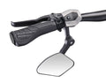 Specchio per bici Krampe KF Cross tipo C sx, fiss. esterno piccolo, nero