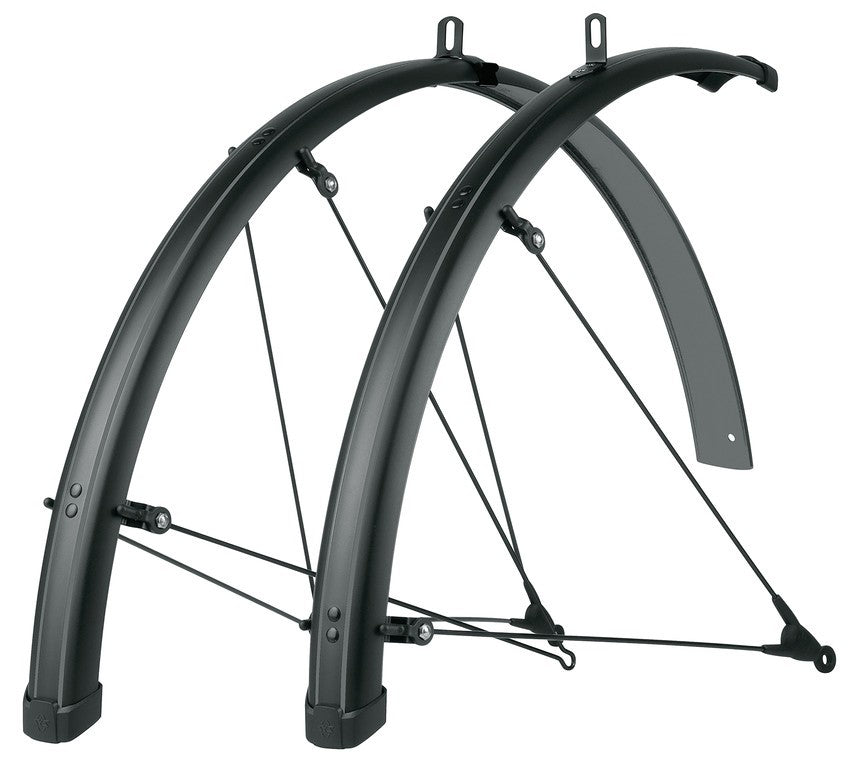 Set parafanghi SKS Bluemels Stripes 28", 65mm, nero opaco
