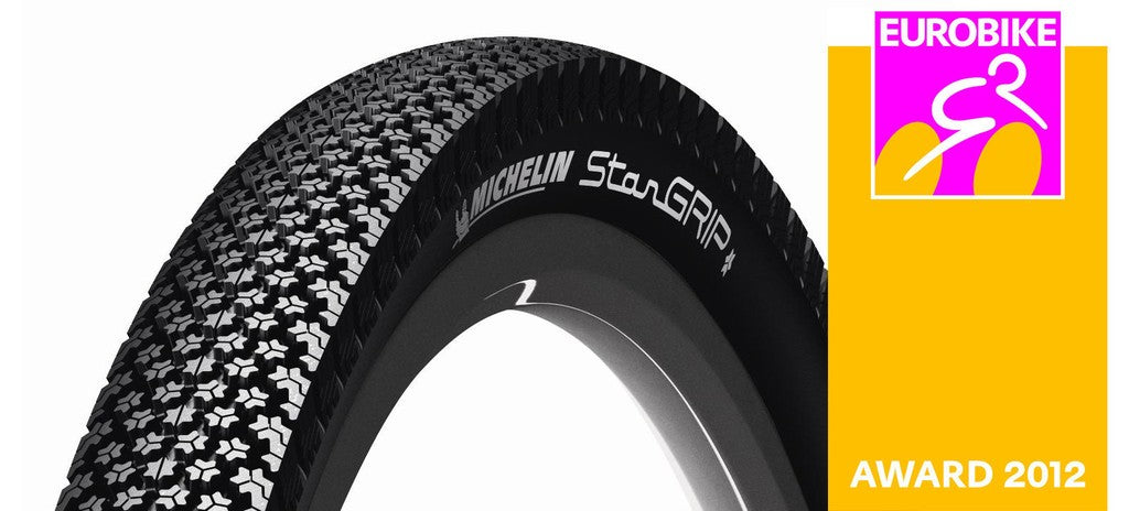 Neumático rígido Michelin Star Grip 28" 700x40C 42-622 negro reflectante.