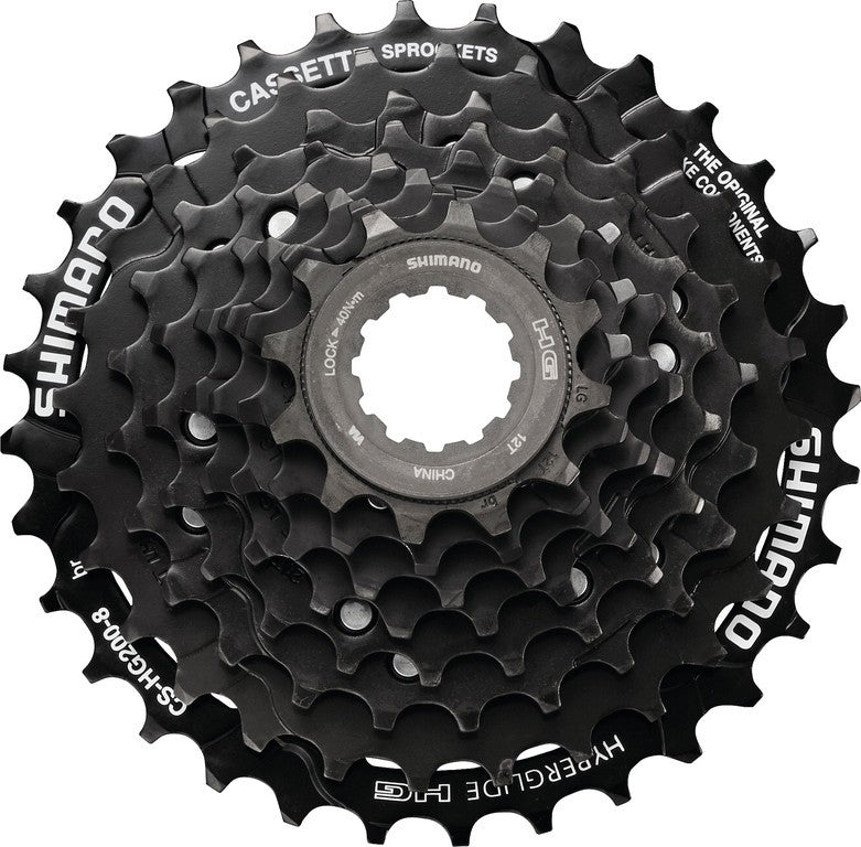Pacco pignoni Shimano CSHG200 8vel 12-14-16-18-21-24-28-32 denti