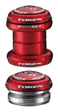 Juego de dirección TOKEN hEGGset AHead 2in1 1 1/8" rojo (34/41mm)