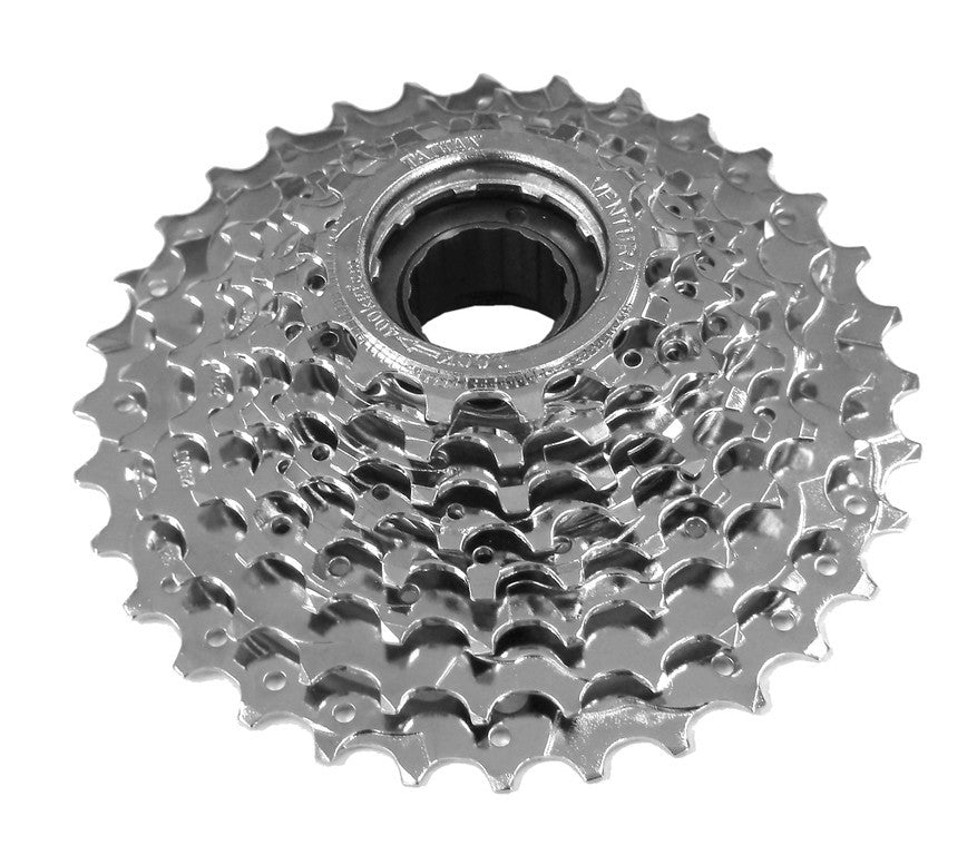 Freigewinde-Kettenradsatz 8-fach 13-14-16-18-21-24-28-32 Zähne, silber