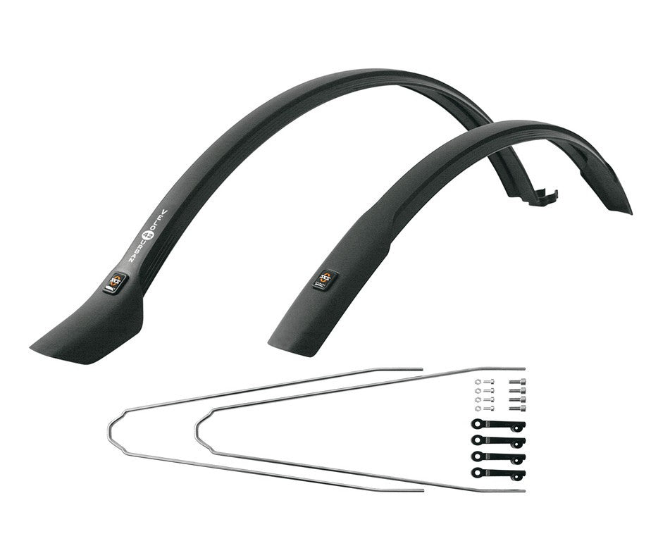Parafanghi inseribili SKS Velo 42 Urban nero incl.set d.saette 28"