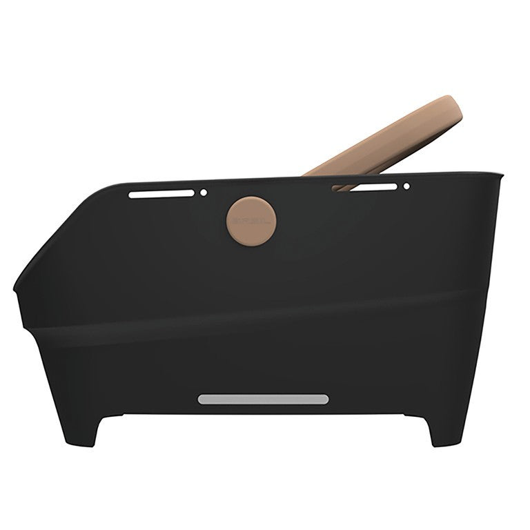 Cestino post. Basil Cento Neo MIK nero, 46X35x25cm, MIK