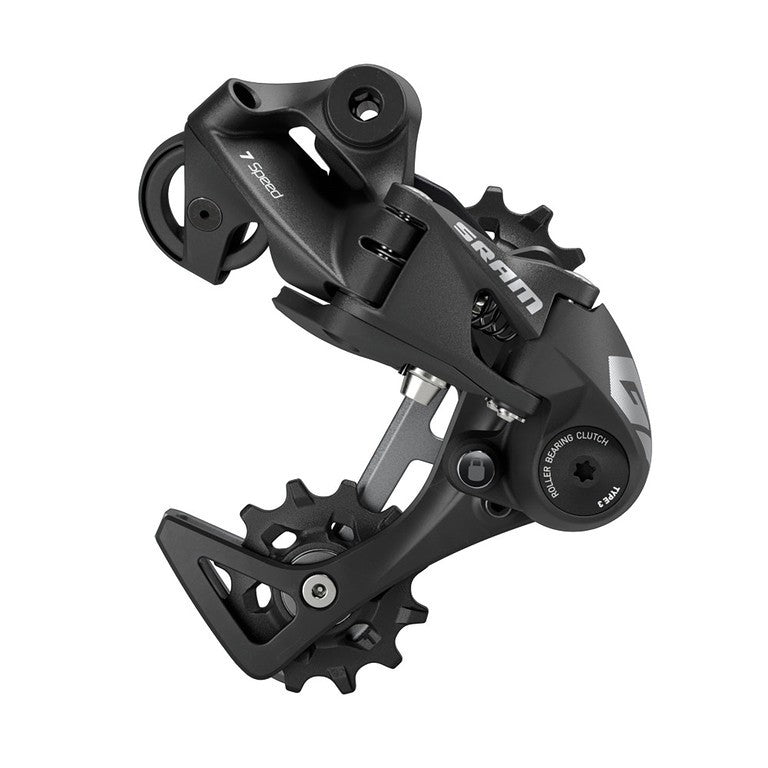 Der. post. SRAM GX DH A3 Exact Actuation 7vel, gabbia media, nr, all/acc