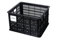 Box bici Basil Crate M 45,25x35x25cm, nr, 29,5 ltr, plastica