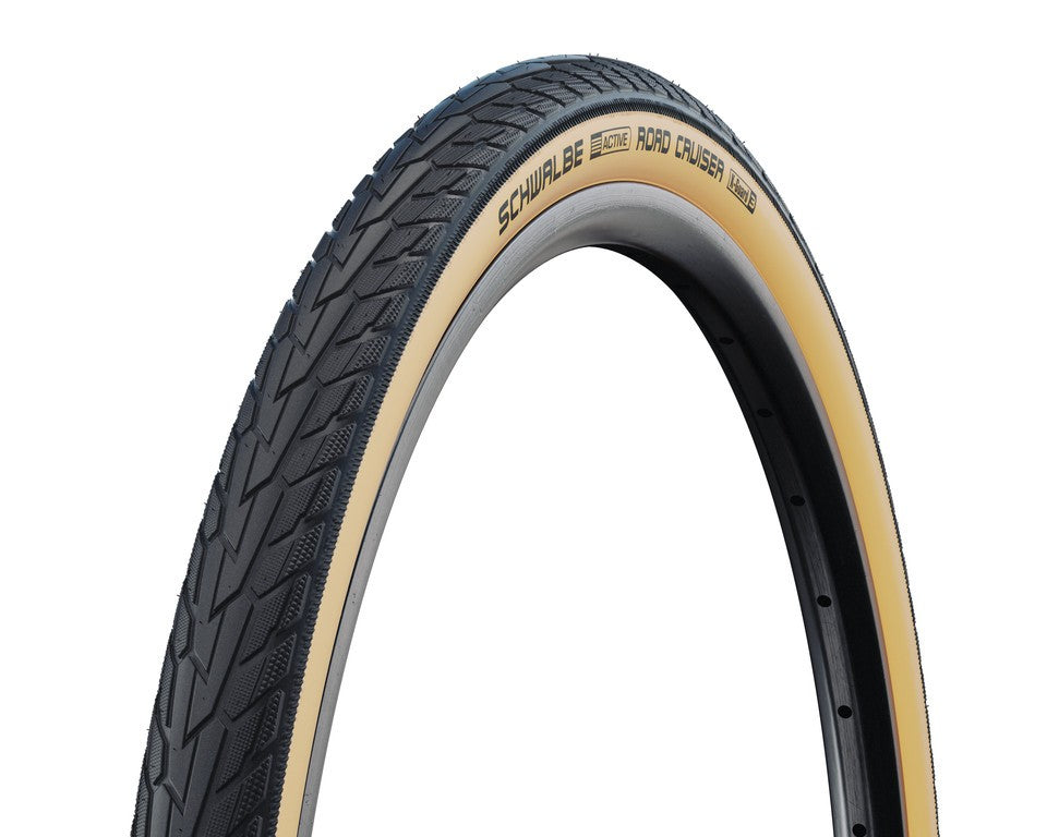 SCHWALBE ROAD CRUISER 27x1 1/4 (28/32 - ) black / yellow GREEN