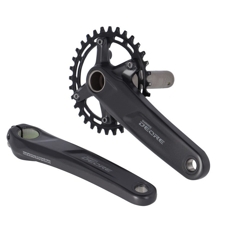 Shimano DEORE FC-M5100-1 Kurbelgarnitur 11-fach, 32 Zähne, 175 mm, NR, 2-teilig, ohne Dämpfung
