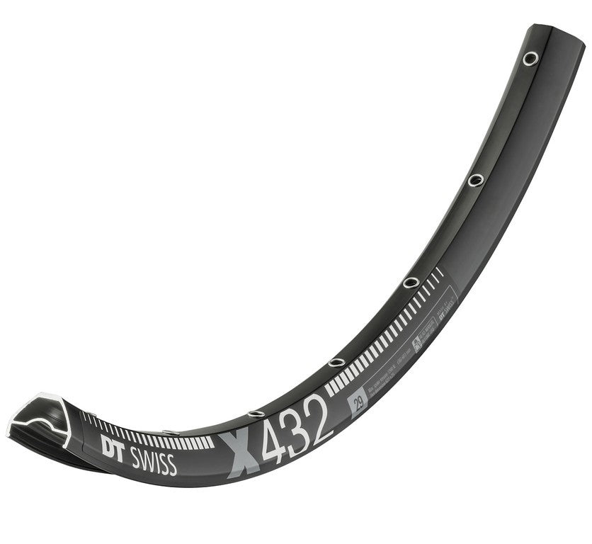Cerchio DT Swiss X 432 29", nero, 32 fori, 622-25, LV 6,5mm
