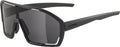 Alpina Bonfire Sonnenbrille, matt schwarz, schwarze Gläser, Kat. 3