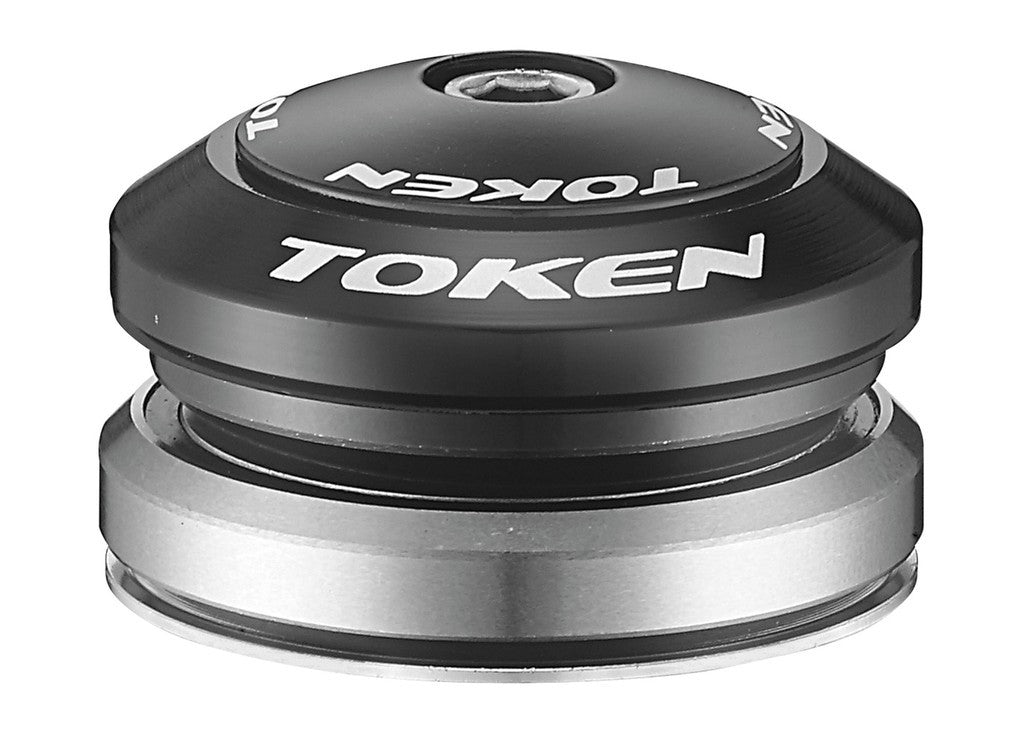 TOKEN Omega A-Serie serie sterzo AHead 1 1/8" Taper 1.5" nero (42/52mm)