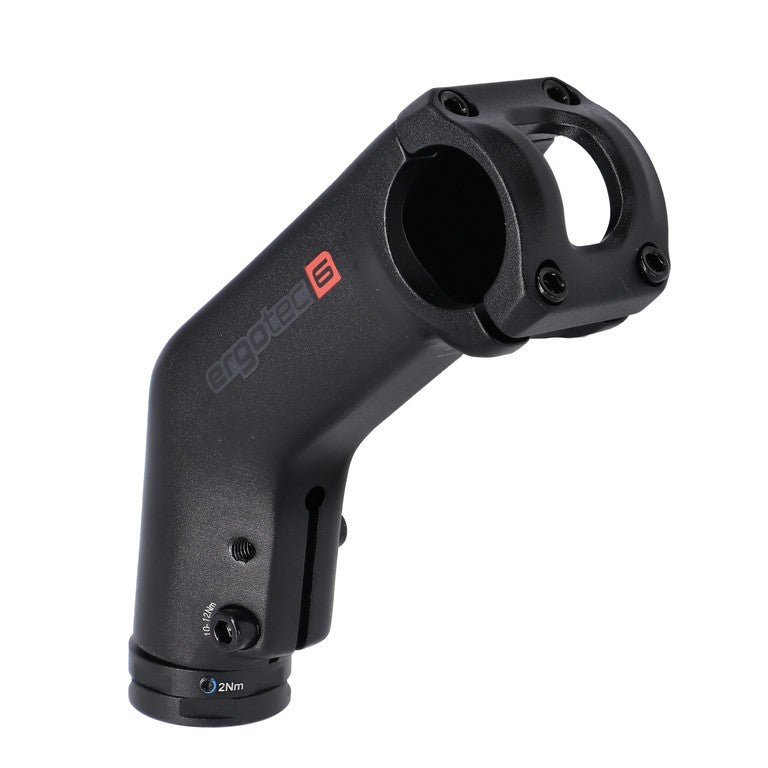 Att. man. A-Head Ergotec High BarracudaI c.an, Ø 28,6/31,8mm,110mm, 45°,nero
