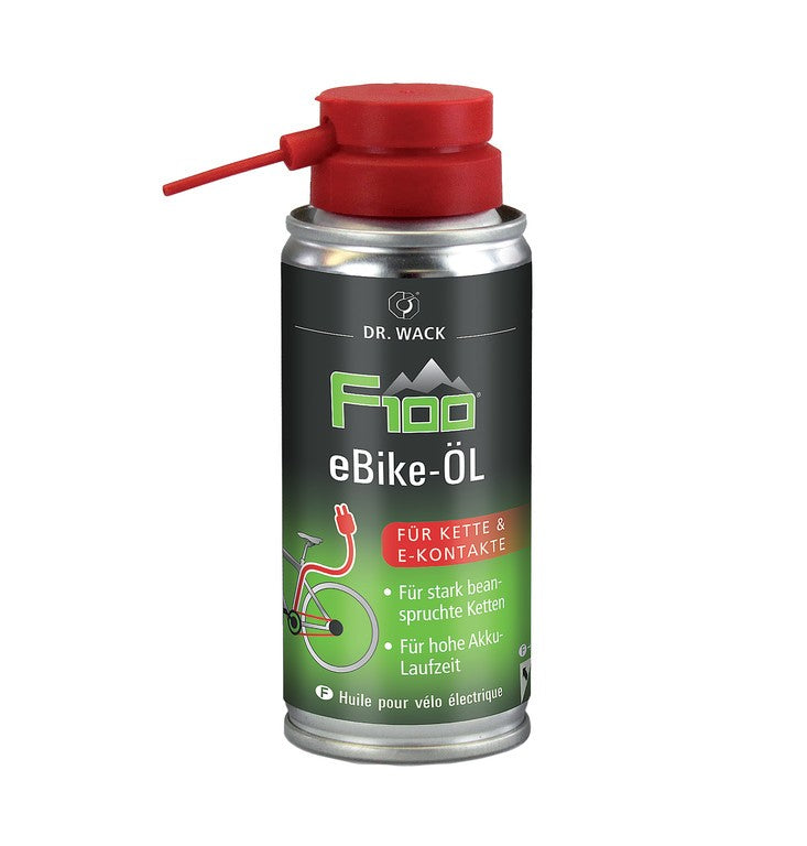 F100 E-Bike Kettenöl 100ml, Sprühdose
