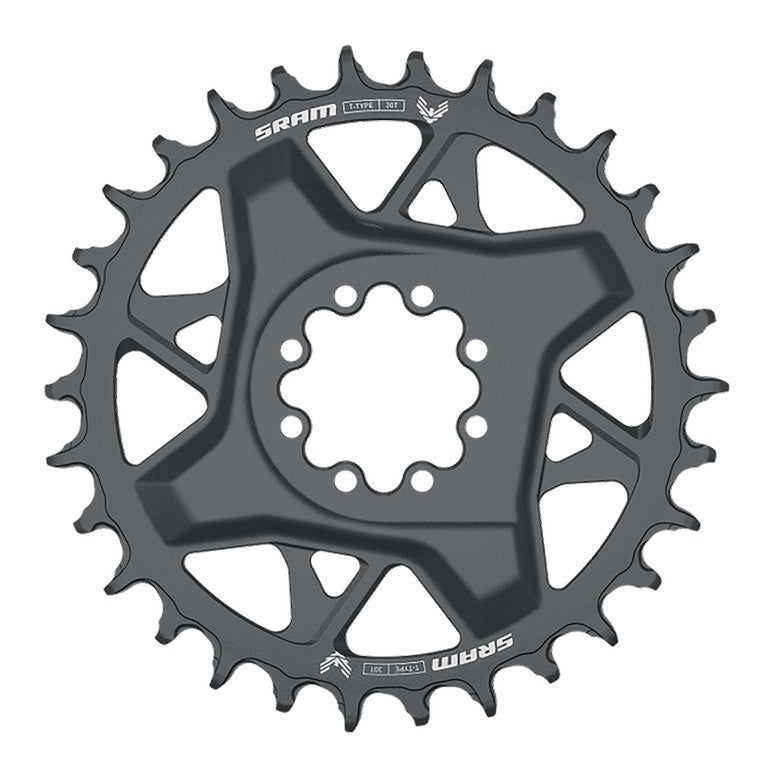 SRAM T-Type GX Eagle D1 Kettenblatt, 34 Zähne, alle, DM 3 mm Offset, gr. polar
